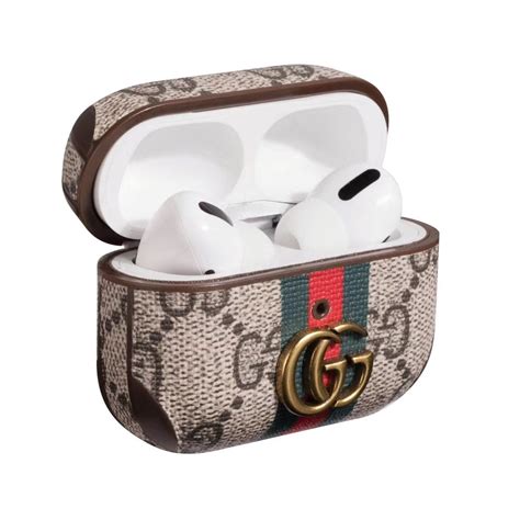 custom gucci airpod case|gucci airpod case original.